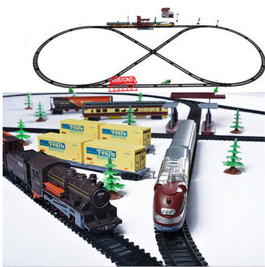 Modern Train Set Electric Railway